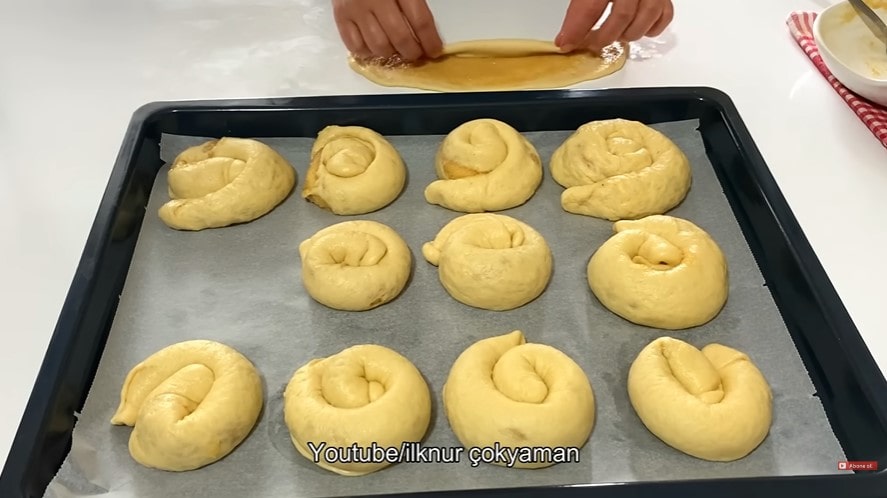 tahinli cevizli çörek nasıl yapılır