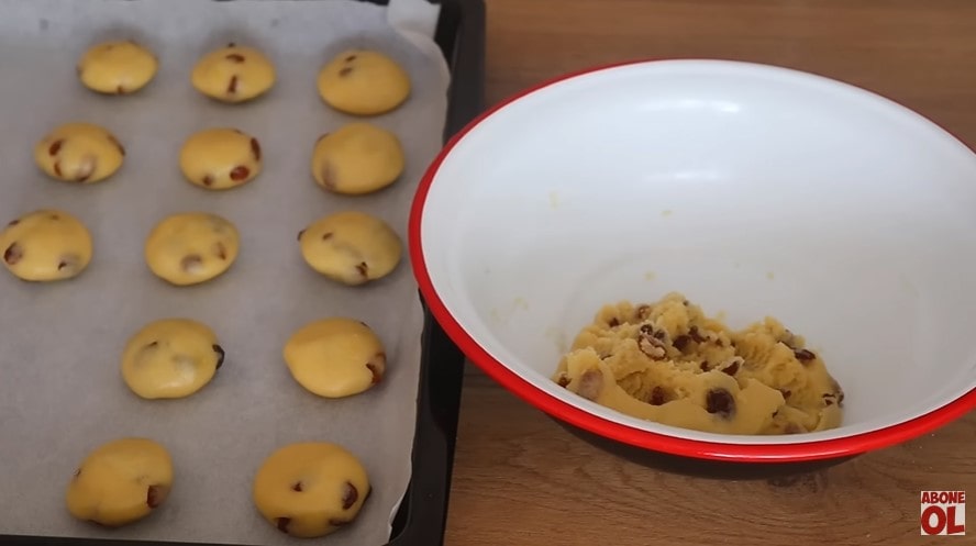 üzümlü kurabiye nasıl yapılır
