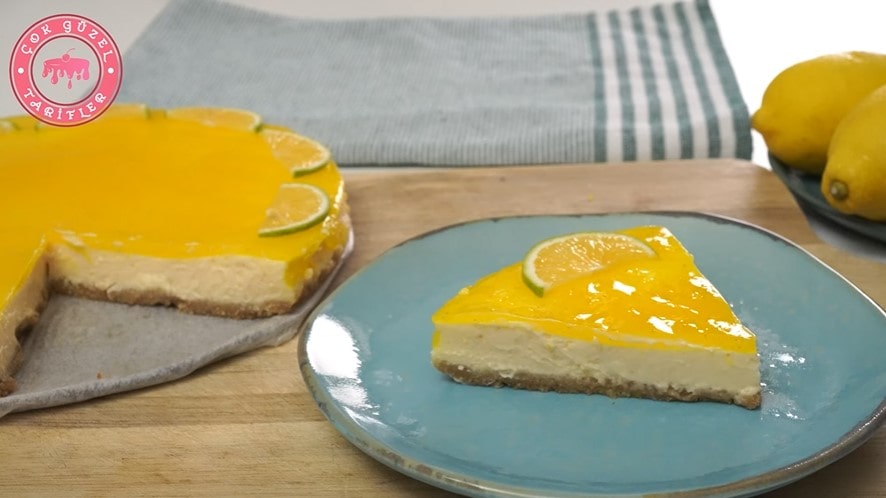 limonlu cheesecake nasıl yapılır