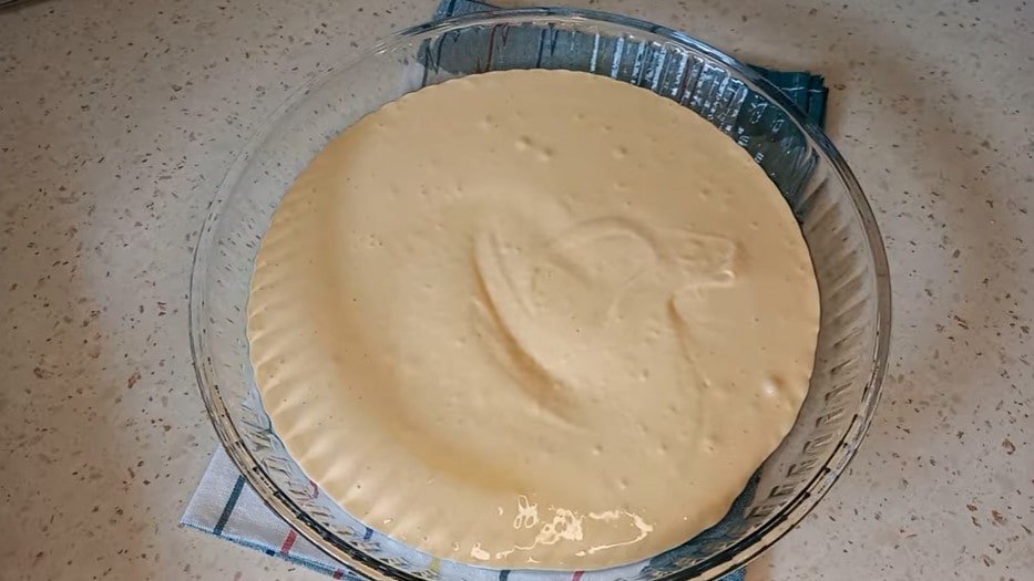 muzlu kremalı pasta
