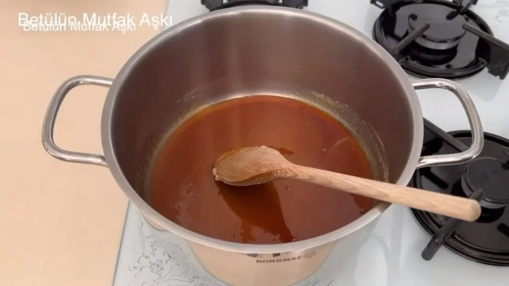 karamel hazırlama